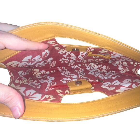 NWT B Bag Straw Clutch Purse β 13" x 8" - Picture 6 of 6